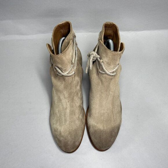 Peter‎ Nappi Women's Size 7 Suede Ankle Boots - Picture 3 of 13